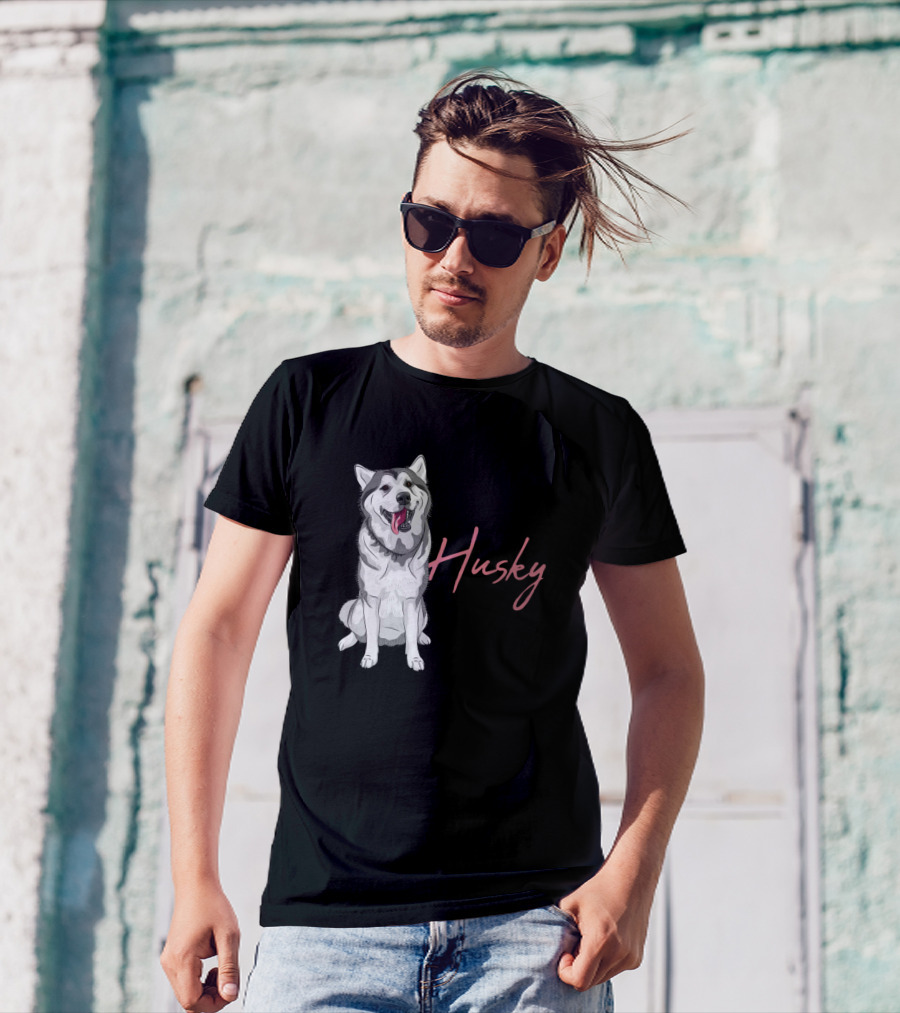 BEST HUSKY MOM T-Shirt
