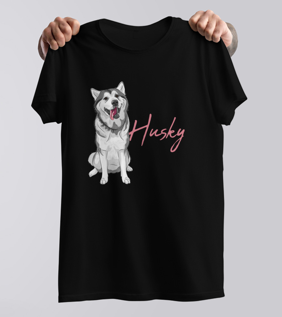 BEST HUSKY MOM T-Shirt