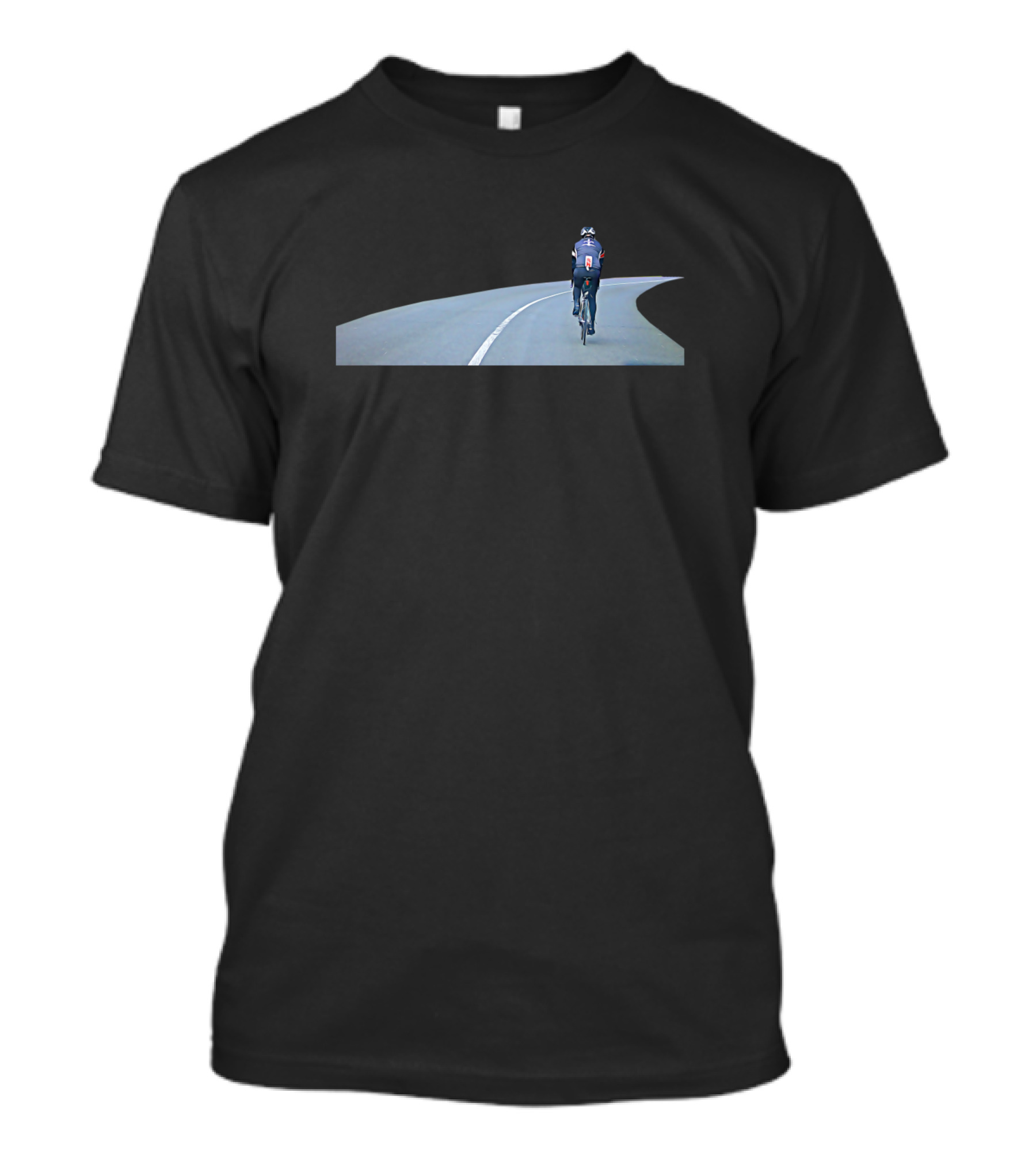Bicycliste Solo Road Cycling Journey T-Shirt