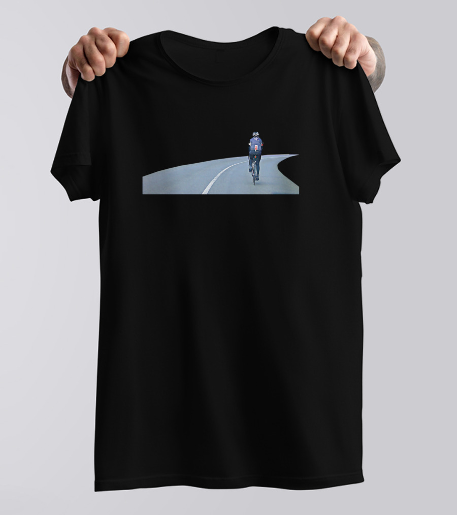 Bicycliste Solo Road Cycling Journey T-Shirt