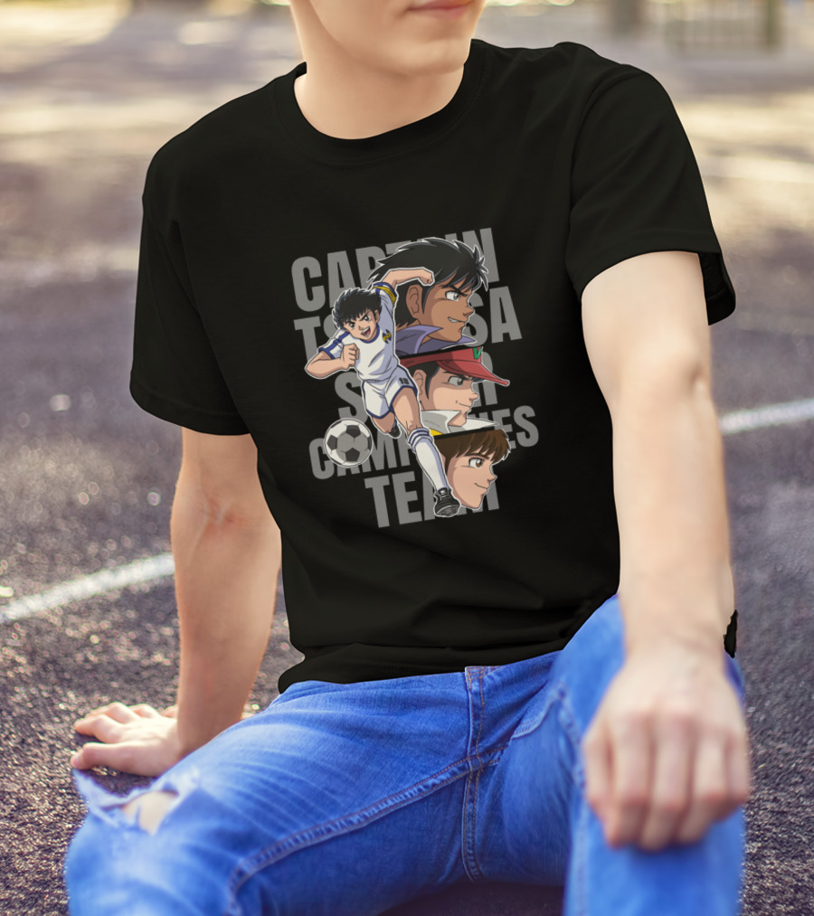 Captain Tsubasa Soccer Champions Team T-Shirt