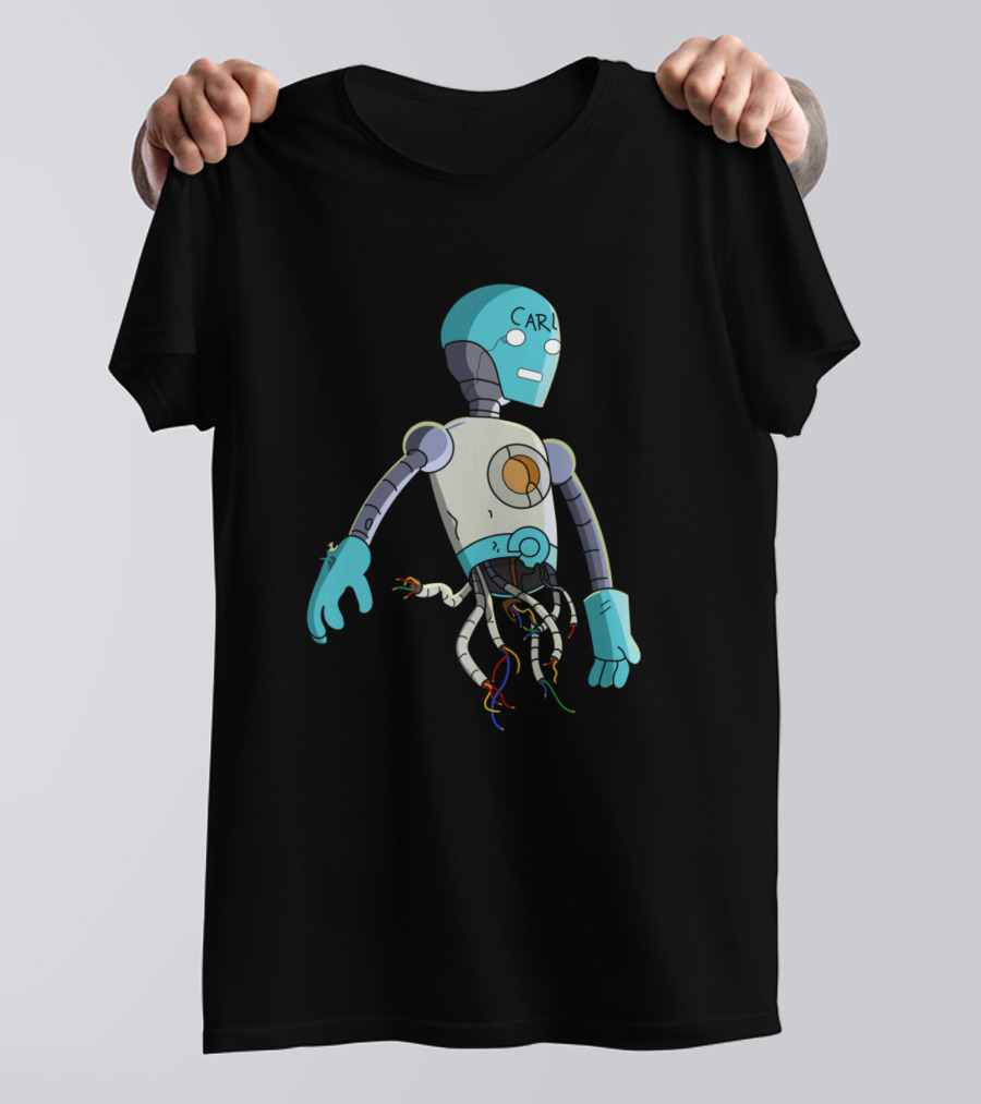 Carl Robot With Exposed Wires T-Shirt