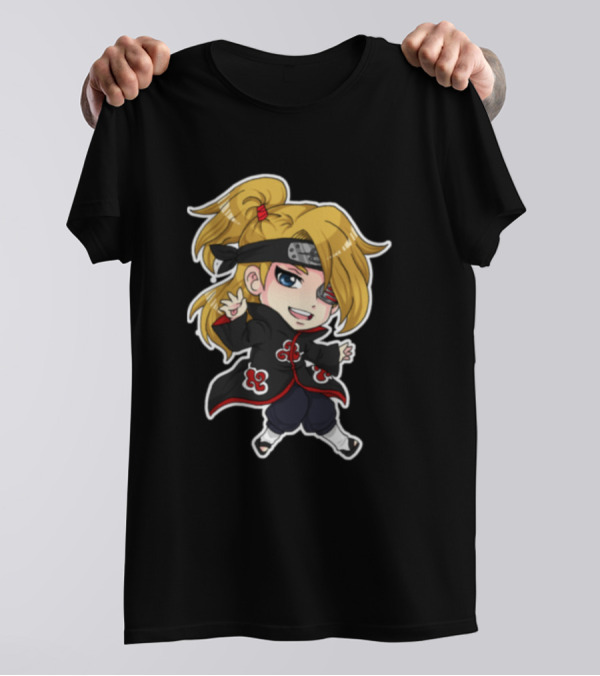 Deidara Akatsuki Chibi Fan T-Shirt