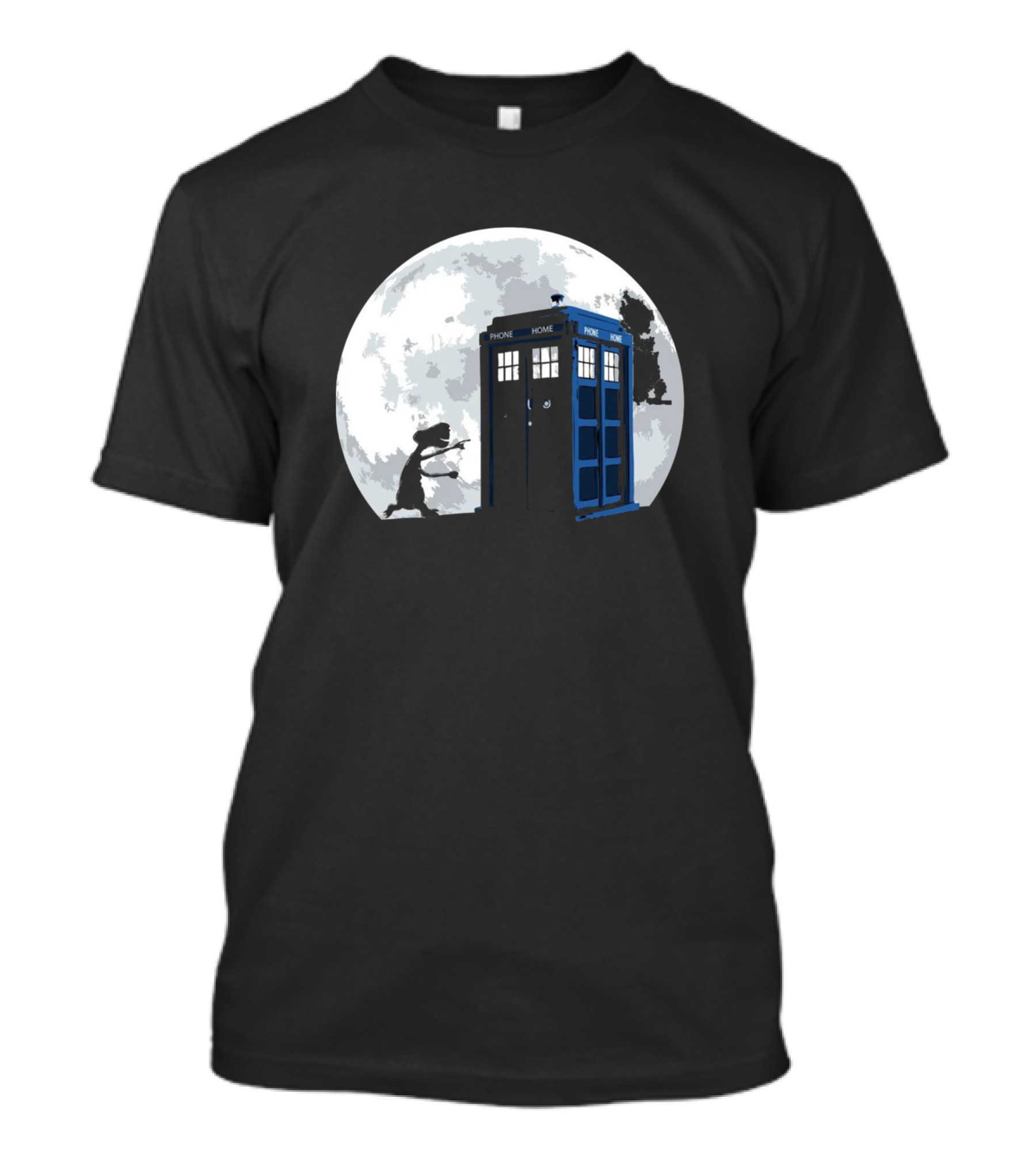 Doctor Phone Home Moon T-Shirt