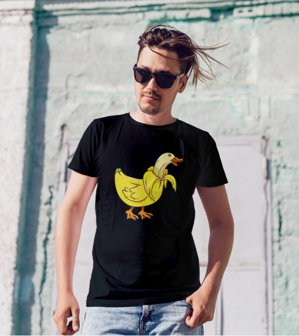 Duck Banana Hybrid Hoose Animal T-Shirt