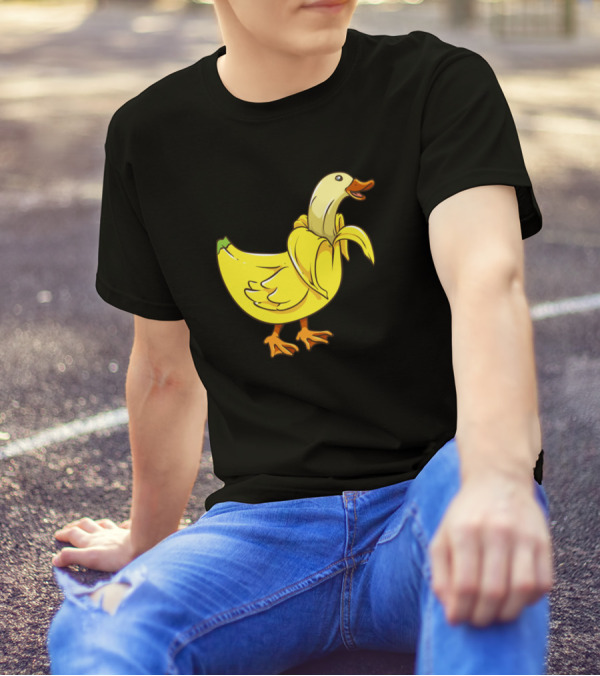 Duck Banana Hybrid Hoose Animal T-Shirt