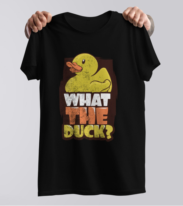 What The Duck Bath Duck Bathing Hoose Animal T-Shirt
