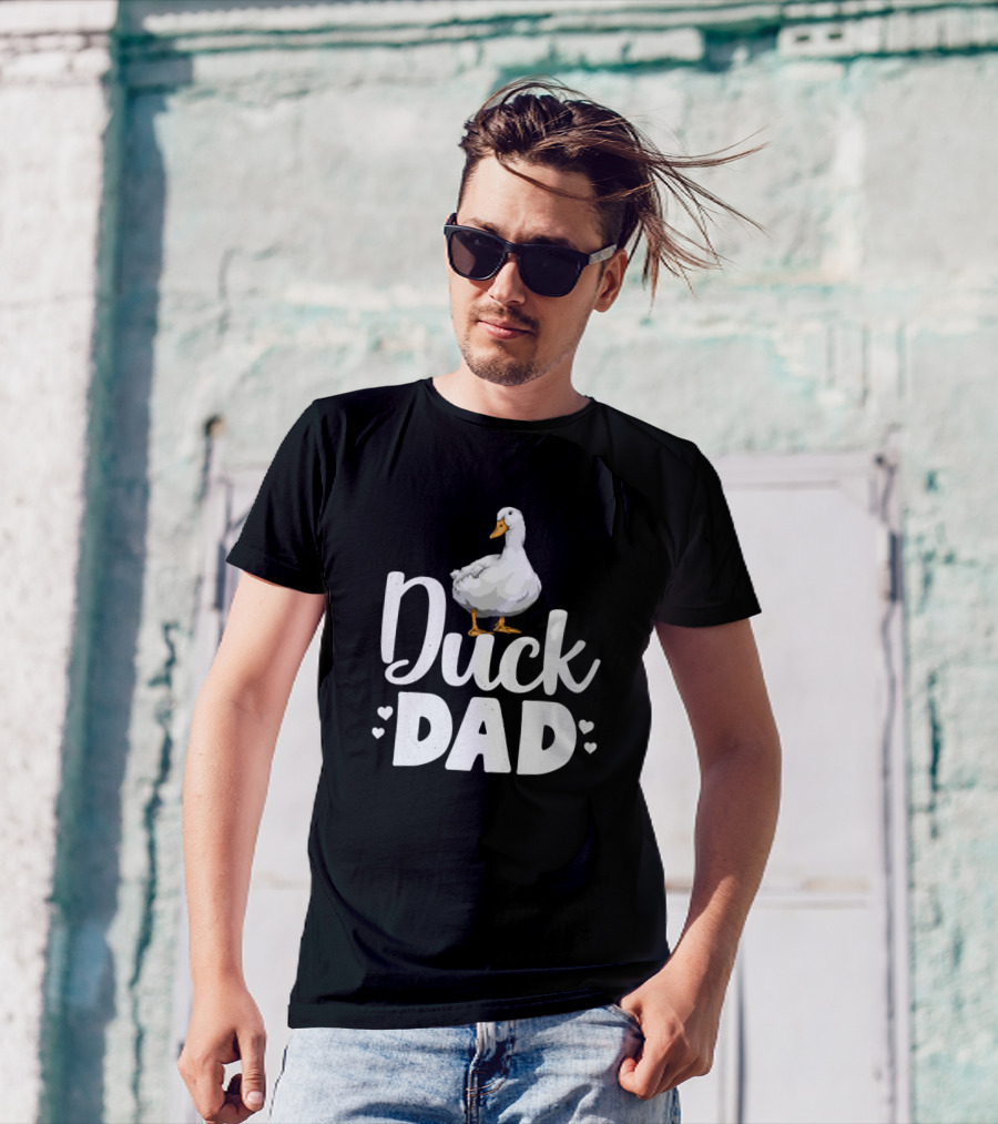 Duck Dad Funny Water Ducklings Animal T-Shirt