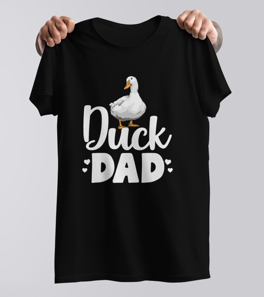 Duck Dad Funny Water Ducklings Animal T-Shirt
