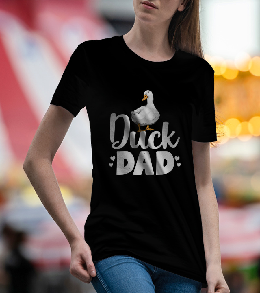 Duck Dad Funny Water Ducklings Animal T-Shirt