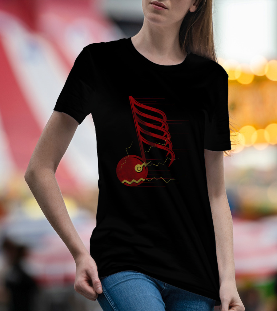 Fast Note Lightning Music T-Shirt