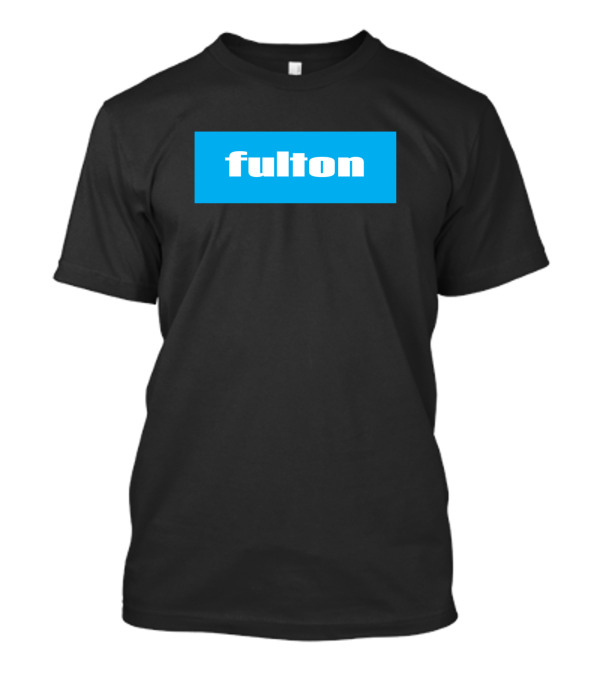 Fulton Blue Rectangular T-Shirt