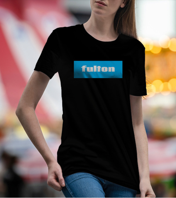 Fulton Blue Rectangular T-Shirt