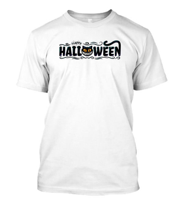 Happy Halloween Cat Eyes T-Shirt