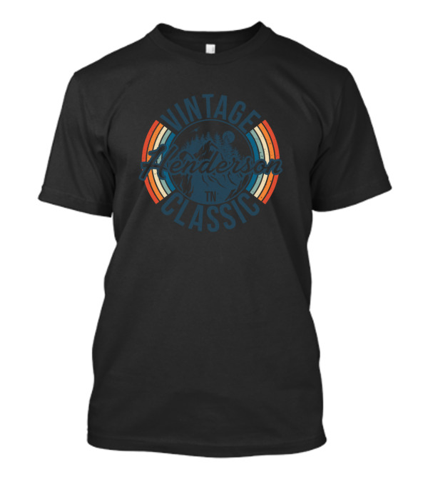 Vintage Henderson TN Classic Retro Mountain T-Shirt