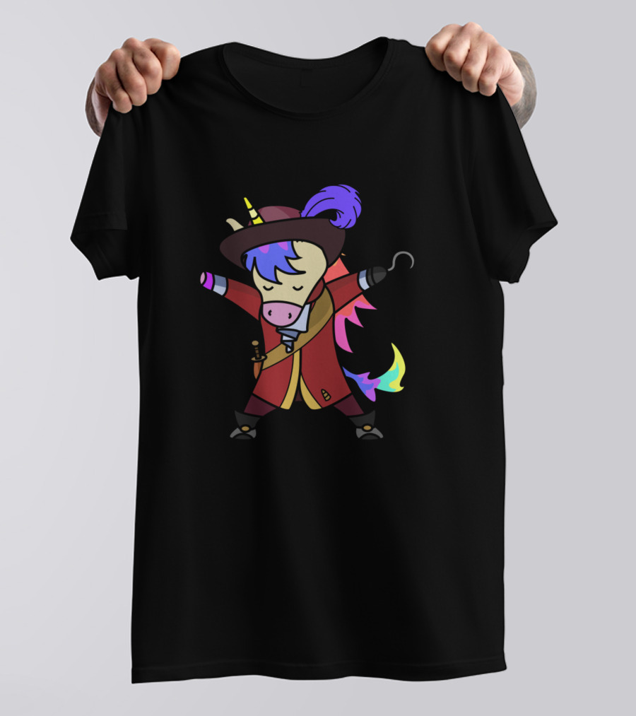 My Captain Unicorn Pirate Dance Fantasy T-Shirt