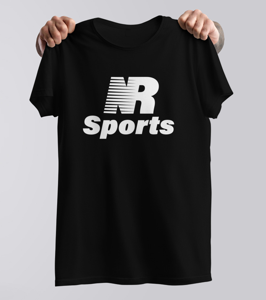 NR Sports Bold Typeface Dynamic Elements T-Shirt
