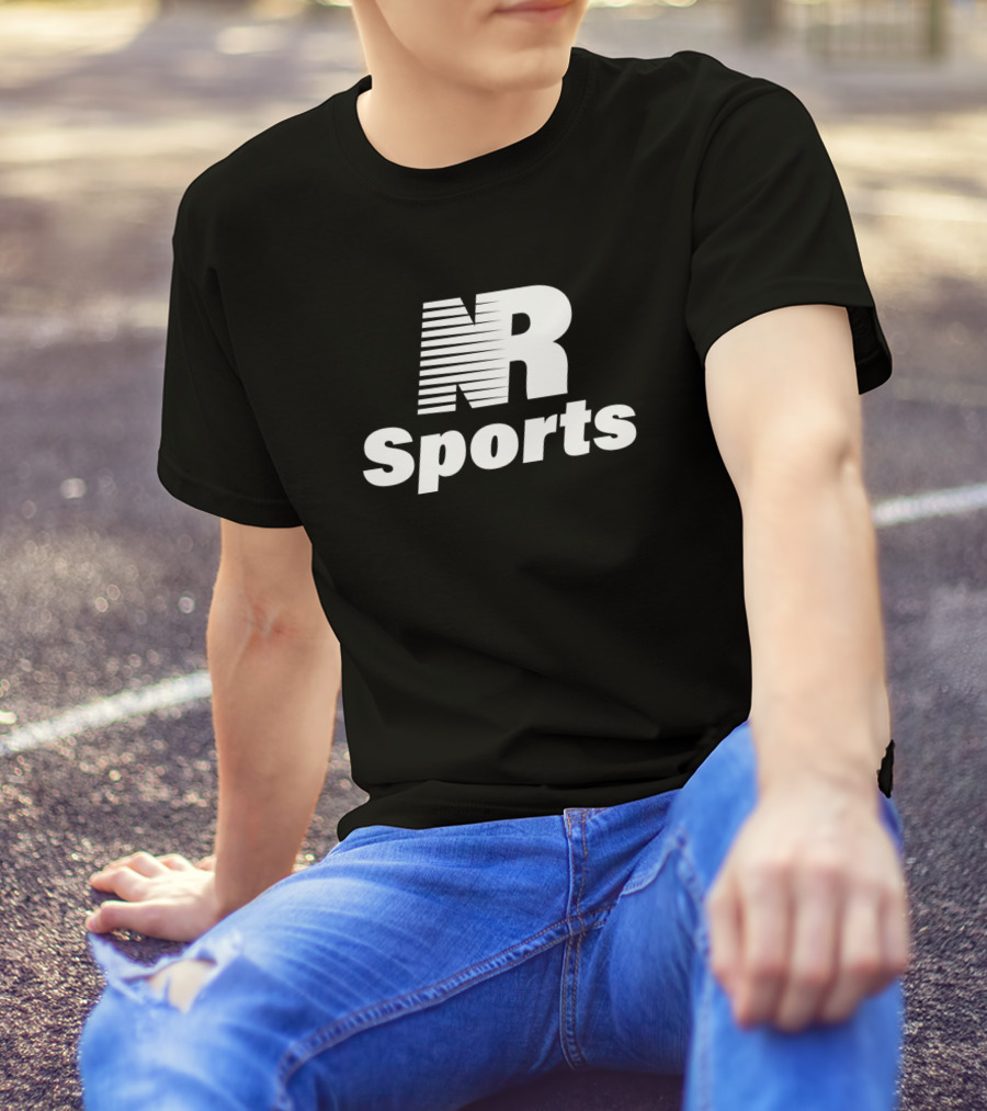 NR Sports Bold Typeface Dynamic Elements T-Shirt