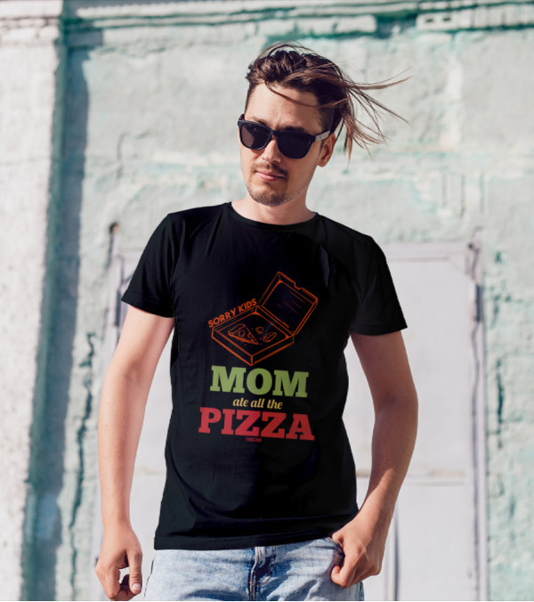 Sorry Kids Mom Ate All The Pizza Box T-Shirt