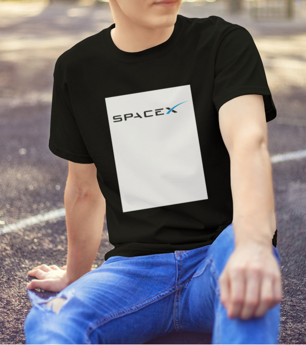 SpaceX Logo Merchandise Astronaut Space Travel T-Shirt