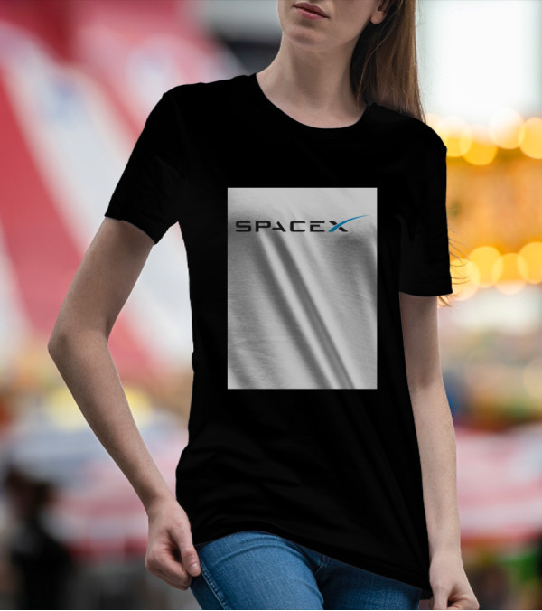 SpaceX Logo Merchandise Astronaut Space Travel T-Shirt
