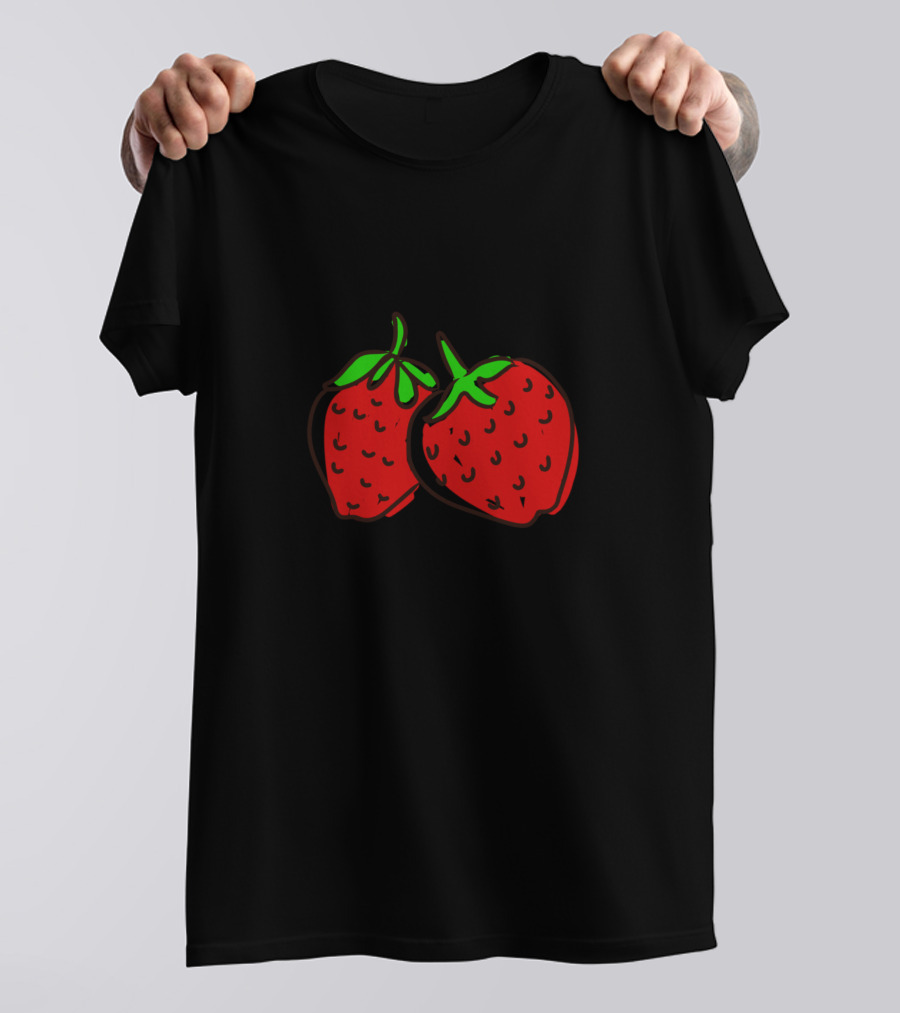Summer Pickin' Strawberries Fruit Harvest T-Shirt
