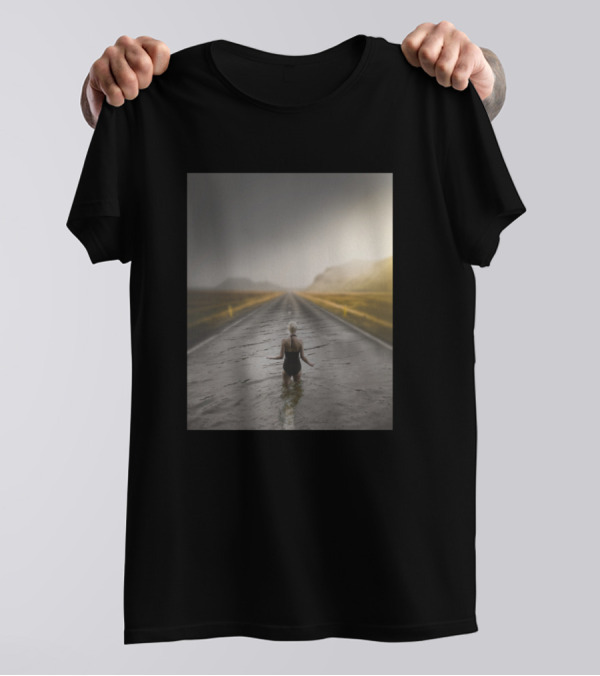 Swimming In Endless Road Illusion T-Shirt