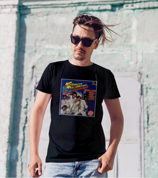 Tielman Brothers Rock And Roll Our First Love Fontana T-Shirt