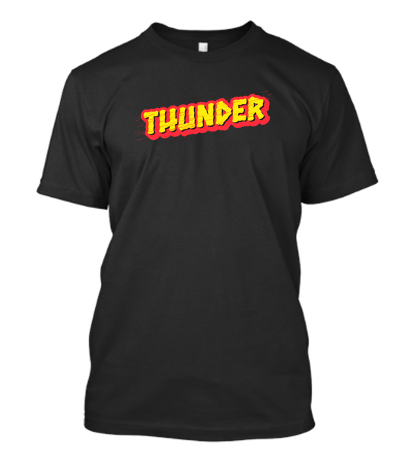 Thunder Bold Yellow And Red 3D T-Shirt