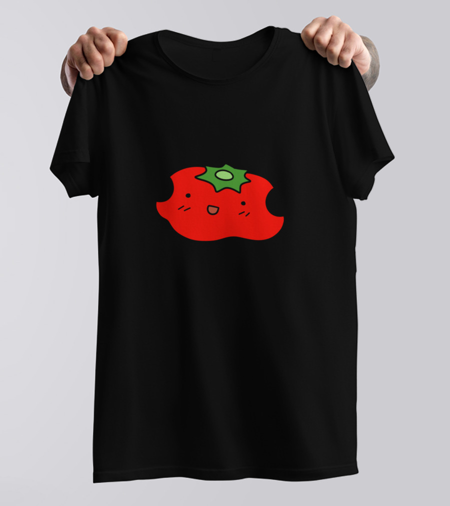Tomato Listening To Music With Headphones T-Shirt