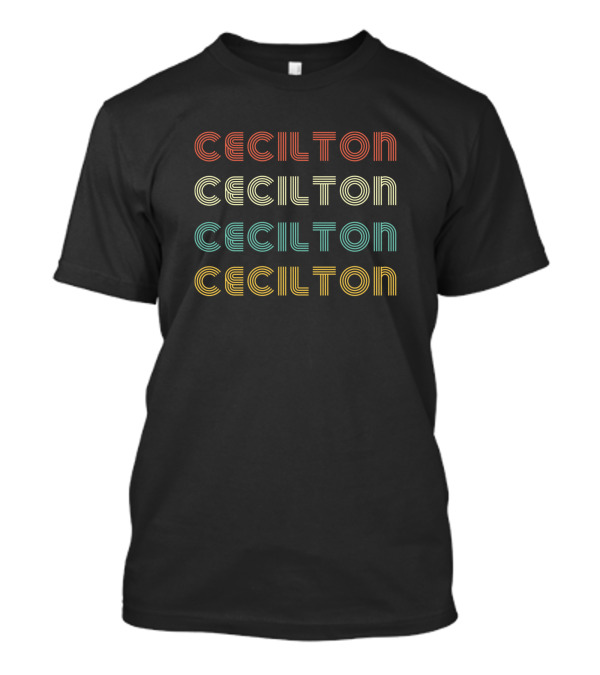 Cecilton Vintage Retro T-Shirt