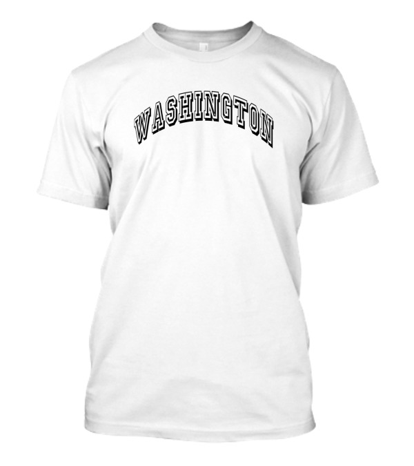 Washington Arched Text T-Shirt