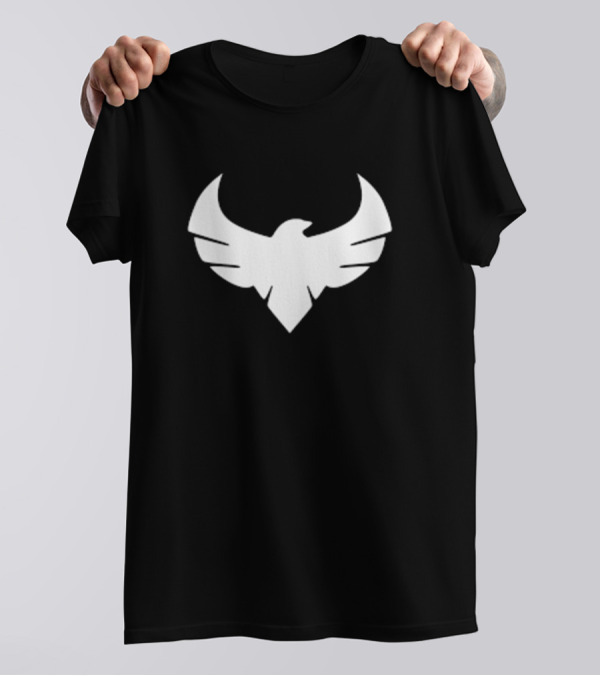 White Canary Emblem Bird T-Shirt