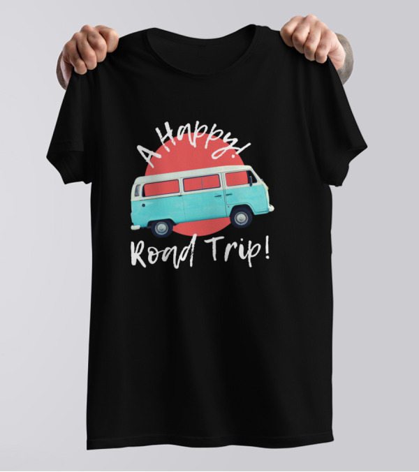 A Happy Road Trip Van Adventure T-Shirt