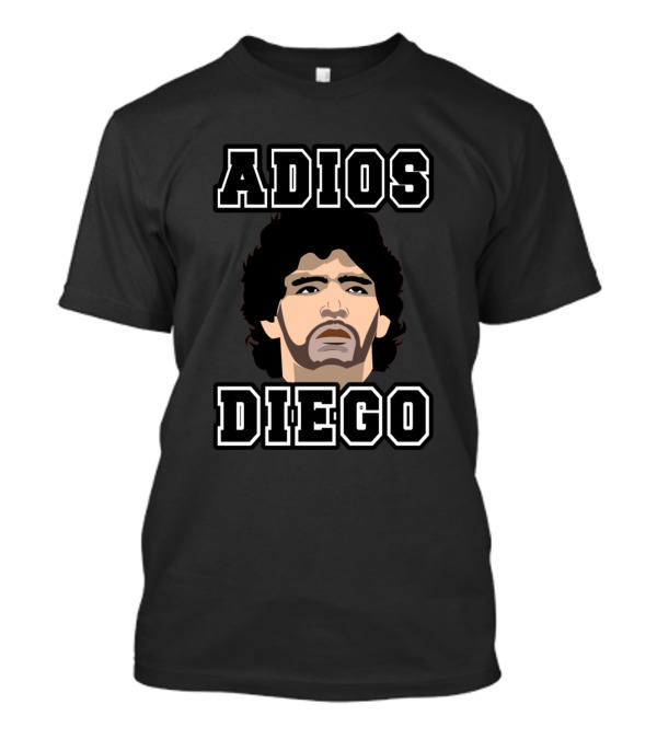 Adios Diego Maradona Tribute Iconic T-Shirt