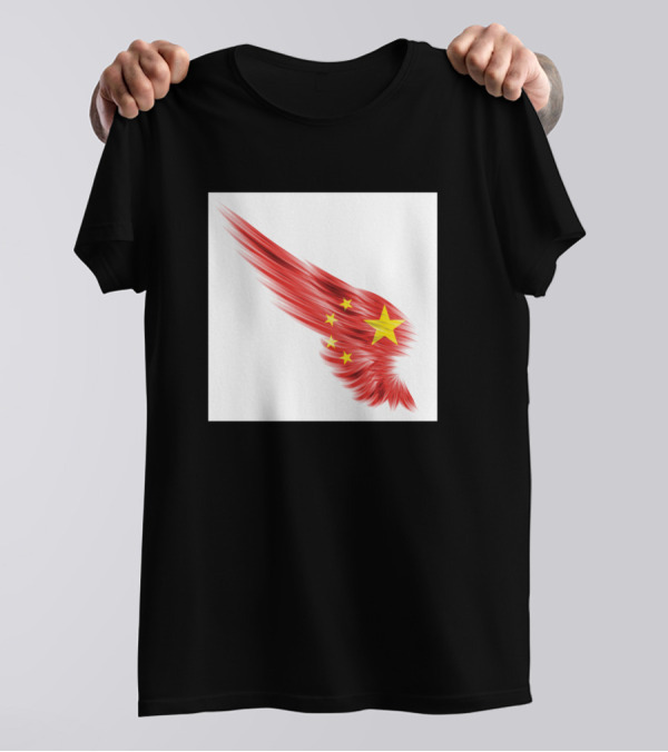 China Flag Wing T-Shirt