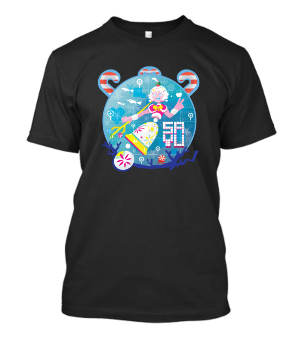 Christmas Sayu Holiday Cheer With Candy Canes And Festive Bells T-Shirt