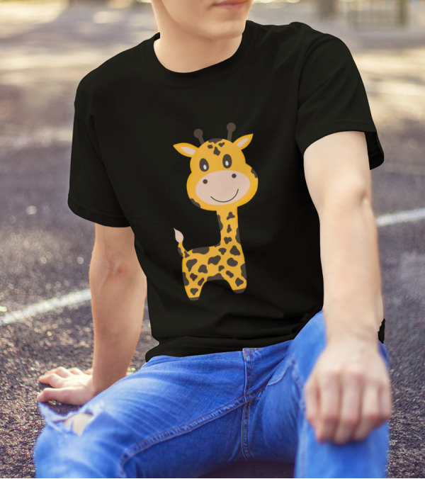 Cute Smiling Baby Giraffe T-Shirt
