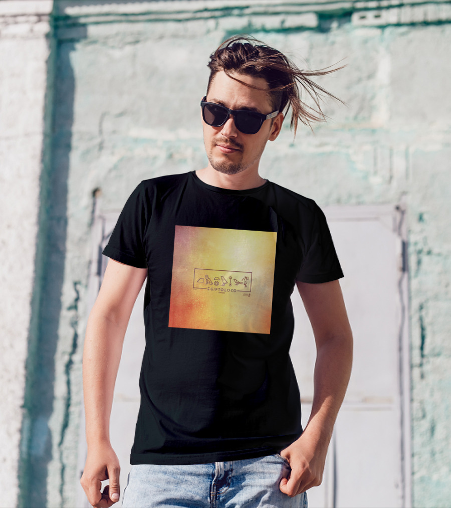 Egiptoloco Para Amantes Del Antiguo Egipto Hieroglyphic T-Shirt