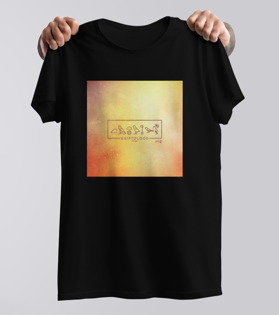 Egiptoloco Para Amantes Del Antiguo Egipto Hieroglyphic T-Shirt