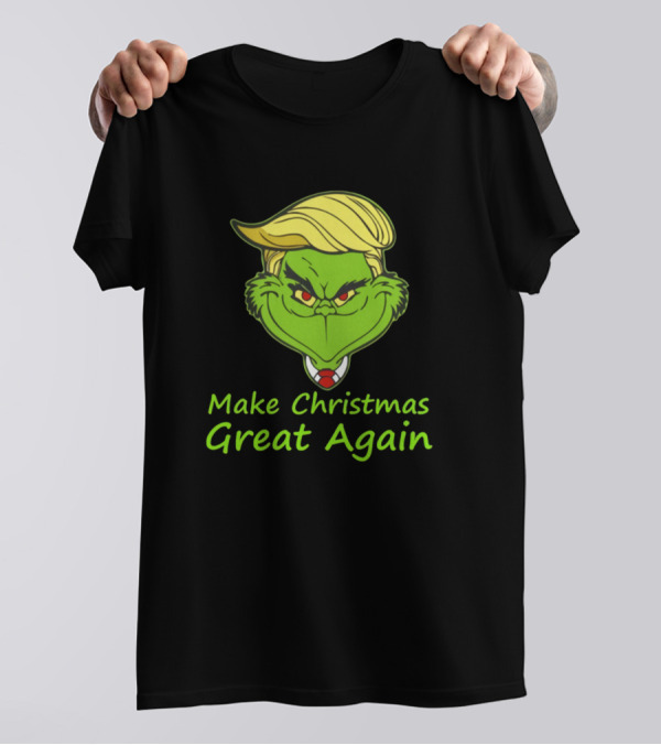 Grinch Make Christmas Great Again Trump T-Shirt