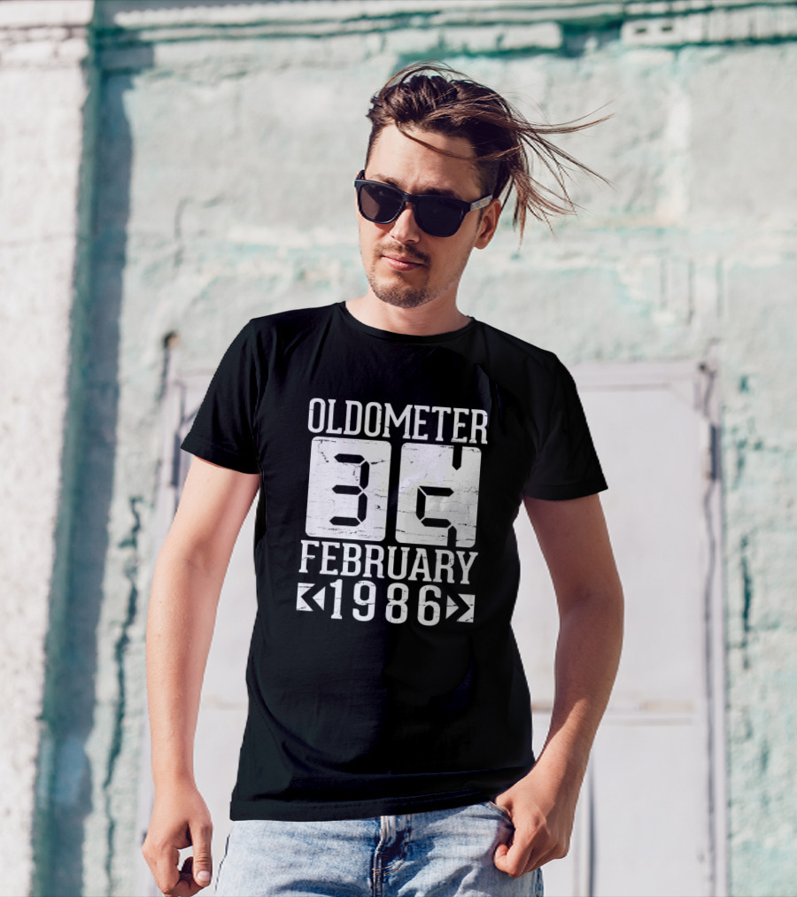 Oldometer 37 February 1986 T-Shirt