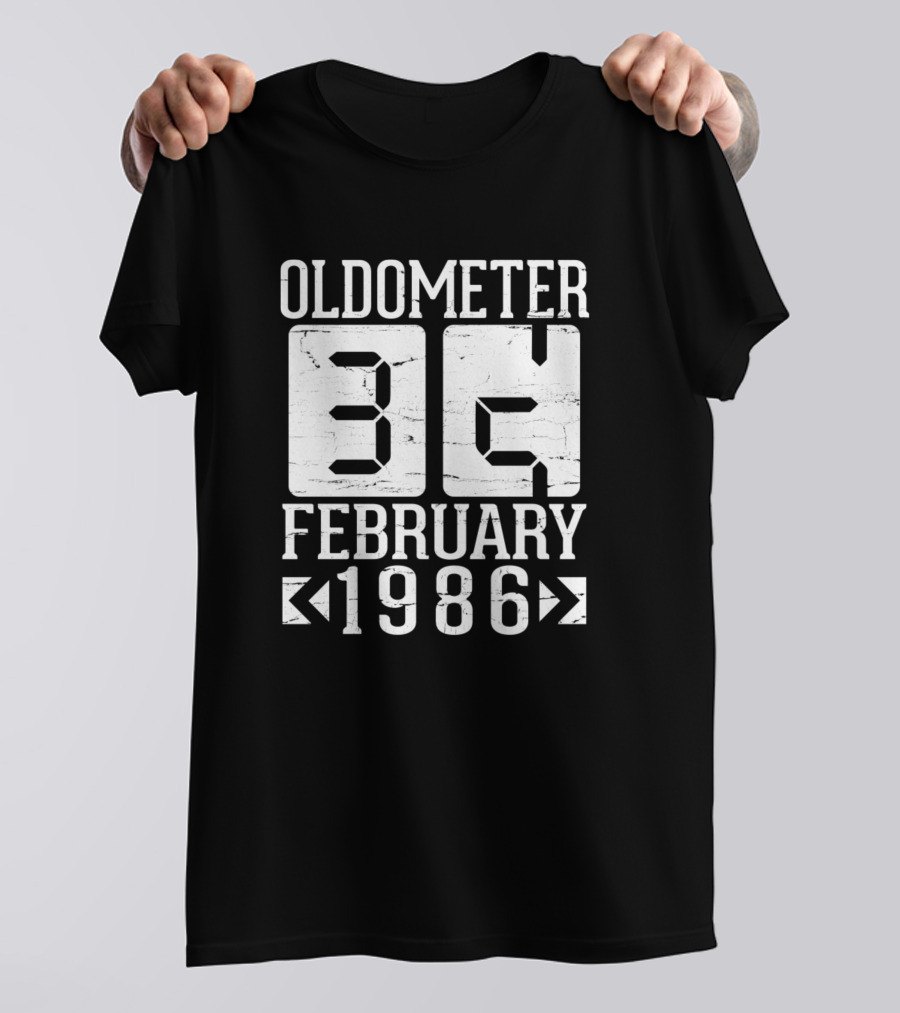 Oldometer 37 February 1986 T-Shirt