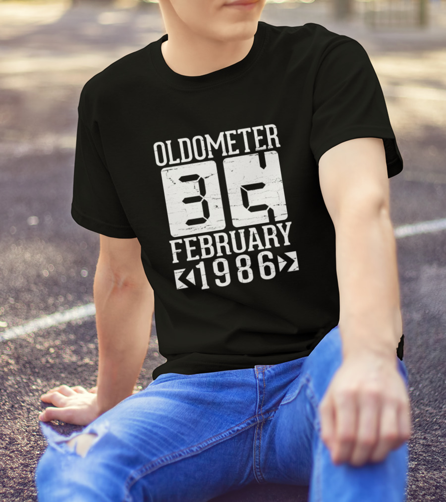 Oldometer 37 February 1986 T-Shirt