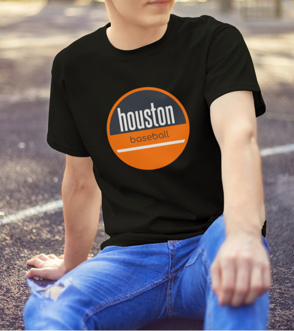 Houston Baseball Circle T-Shirt