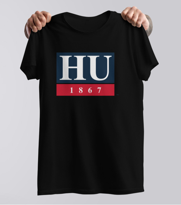 Howard University Bison NCAA Women HU 1867 T-Shirt