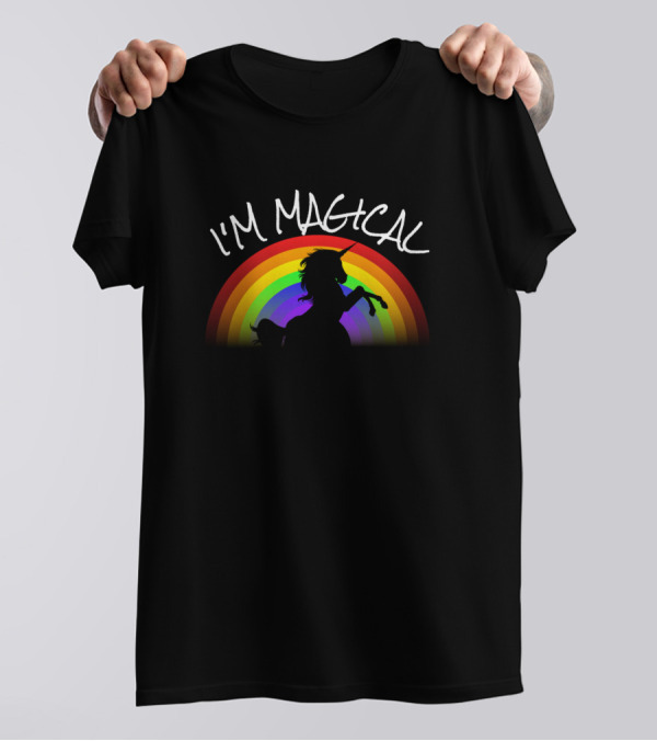 I'M Magical Unicorn Rainbow T-Shirt