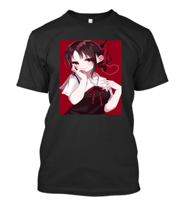Kaguya Shinomiya Anime Character Red And White T-Shirt