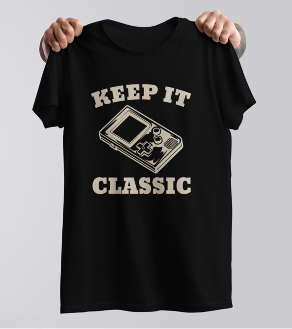 KEEP IT CLASSIC Retro Game Console T-Shirt