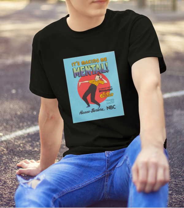 It's Making Me Mental Misadventures Ed Grimley Hanna-Barbera NBC T-Shirt